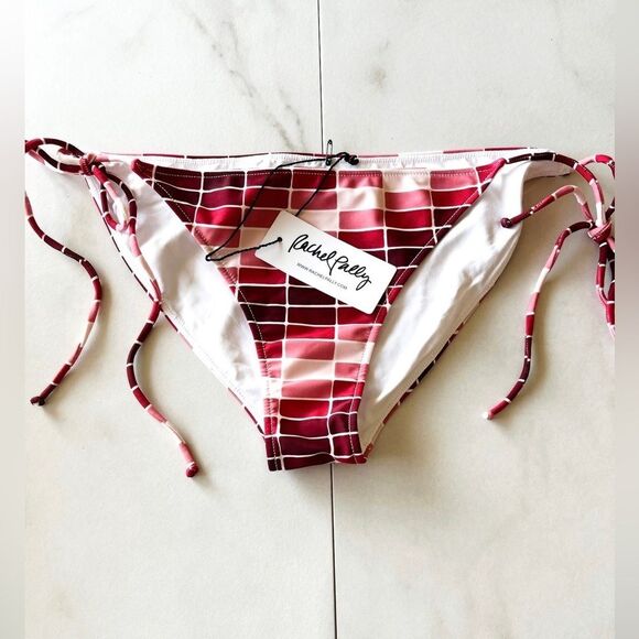Nwt Rachel Pally wild berry Ibiza print bikini bottom - Picture 2 of 5